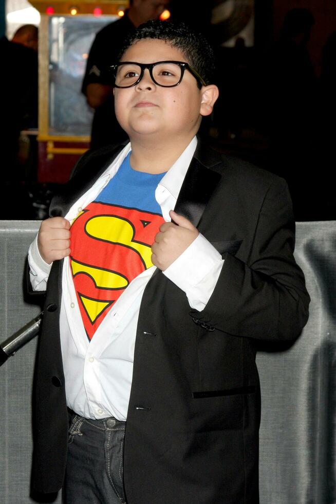 LOS ANGELES - OCT 30, Rico Rodriguez arrives at the Megamind LA Premiere and Halloween Extravaganza at Manns Chinese Theater on October 30, 2010 in Los Angeles, CA photo