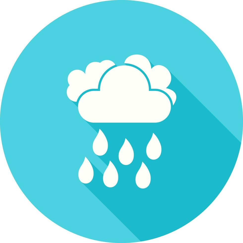 Light Rain Vector Icon