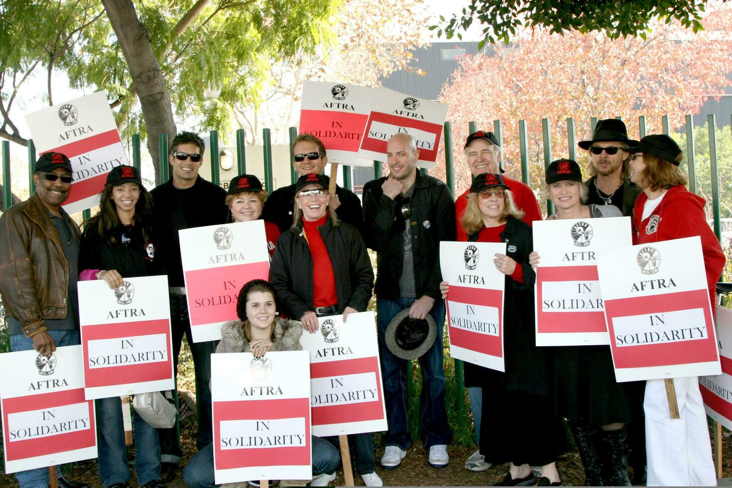Soap Actors Soap Opera AFTRA Actors Support Writers Guild of America Strike CBS Television City December 17 2007 Los Angeles CA 2007 Kathy Hutchins Hutchins Photo