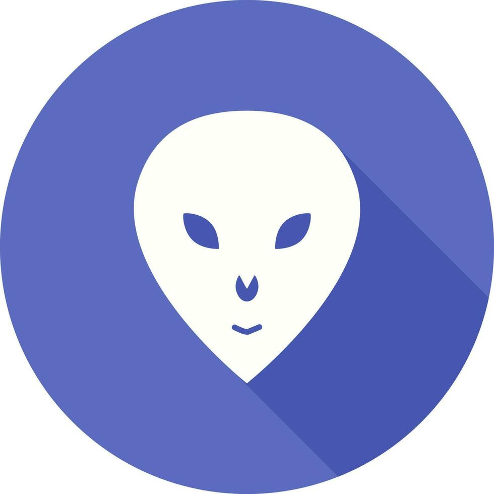 Alien Face Vector Icon