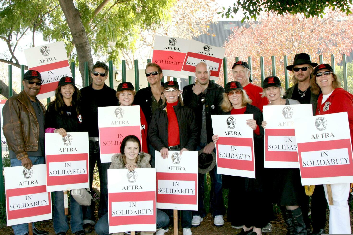 Soap Actors Soap Opera AFTRA Actors Support Writers Guild of America Strike CBS Television City December 17 2007 Los Angeles CA 2007 Kathy Hutchins Hutchins Photo