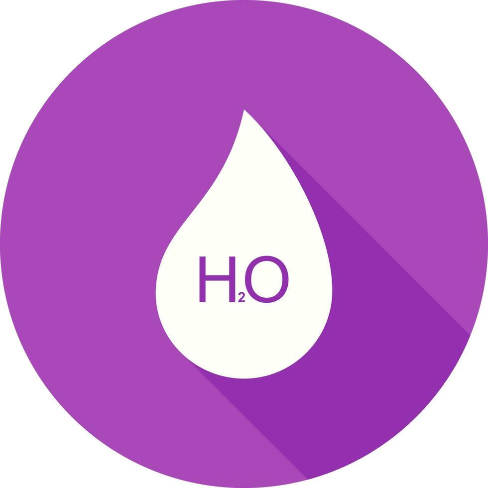 H2O Vector Icon