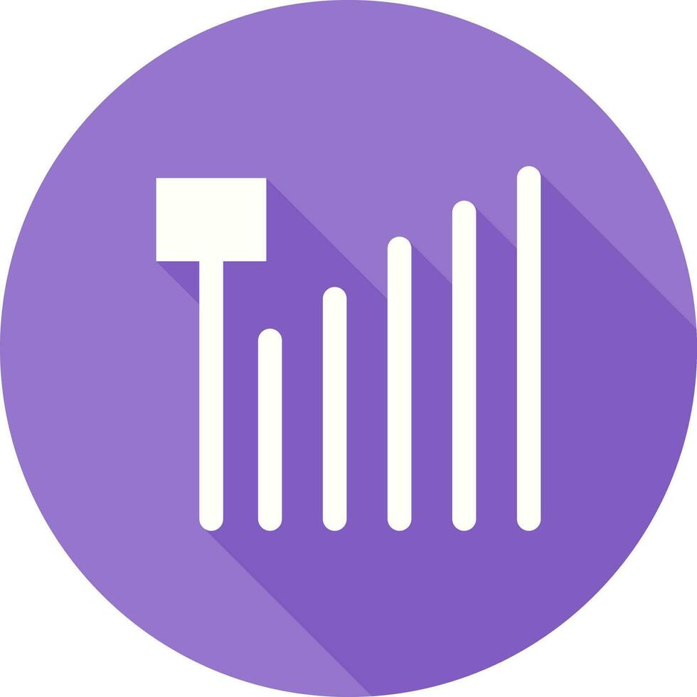 Mobile Signal Strength Vector Icon
