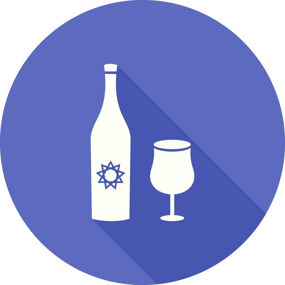 Goblet and Wine Vector Icon