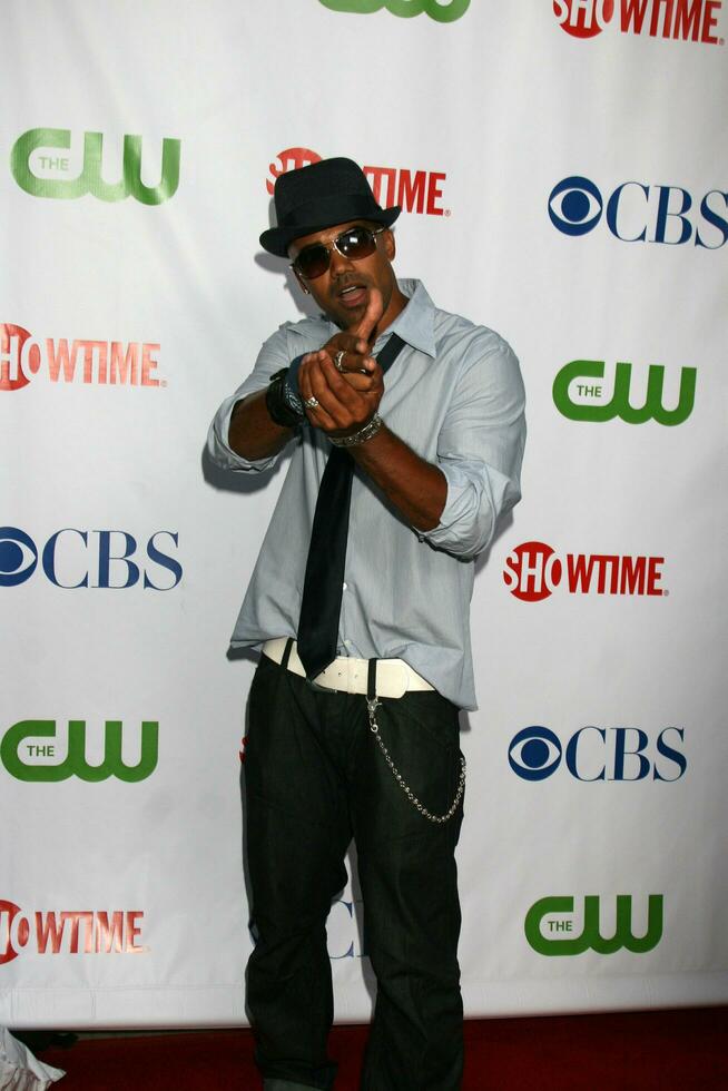 Shemar Moore arriving at the CBS TCA Summer 08 Party at Boulevard 3 in Los Angeles CA on July 18 2008 2008 Kathy Hutchins Hutchins Photo