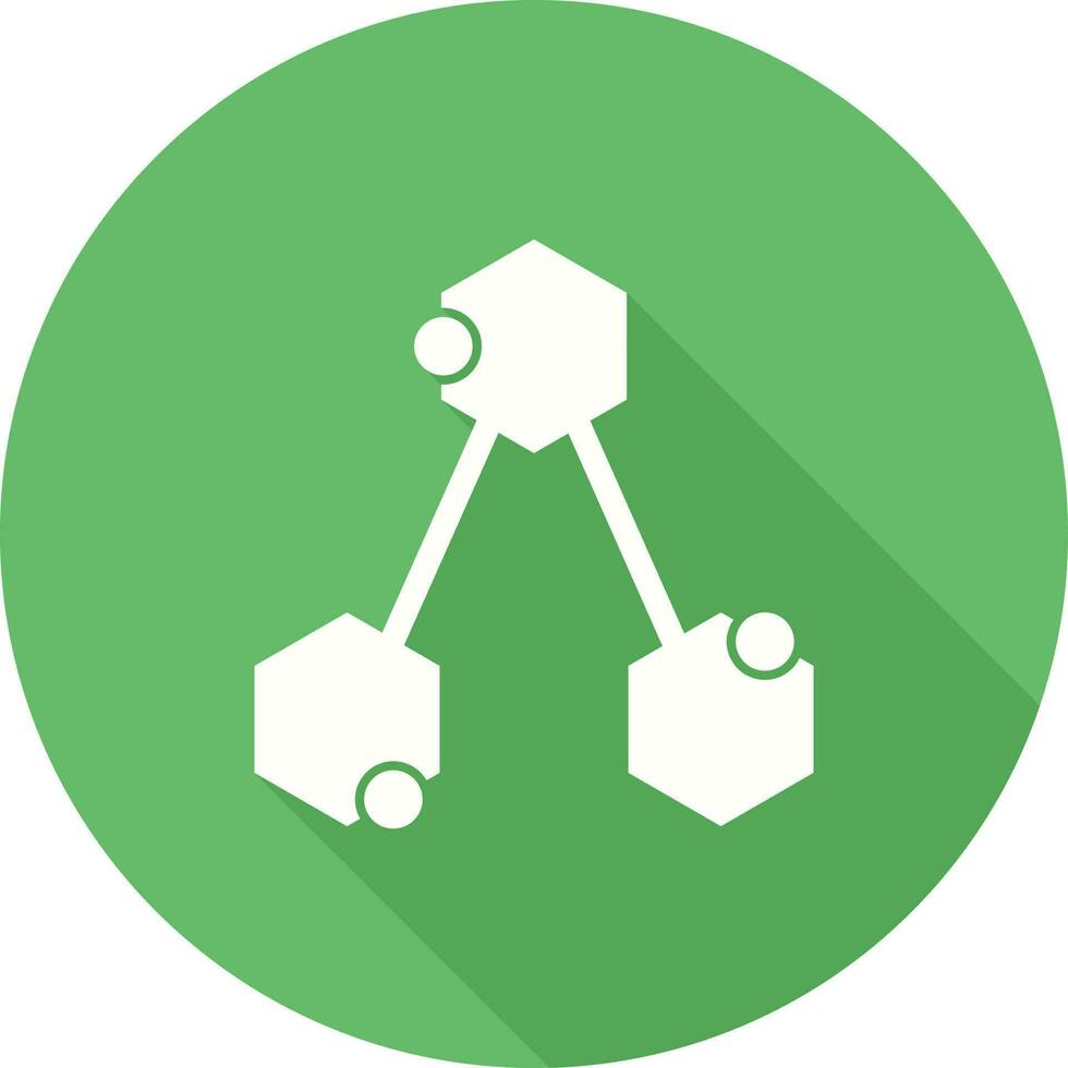 Chemical Structure Vector Icon