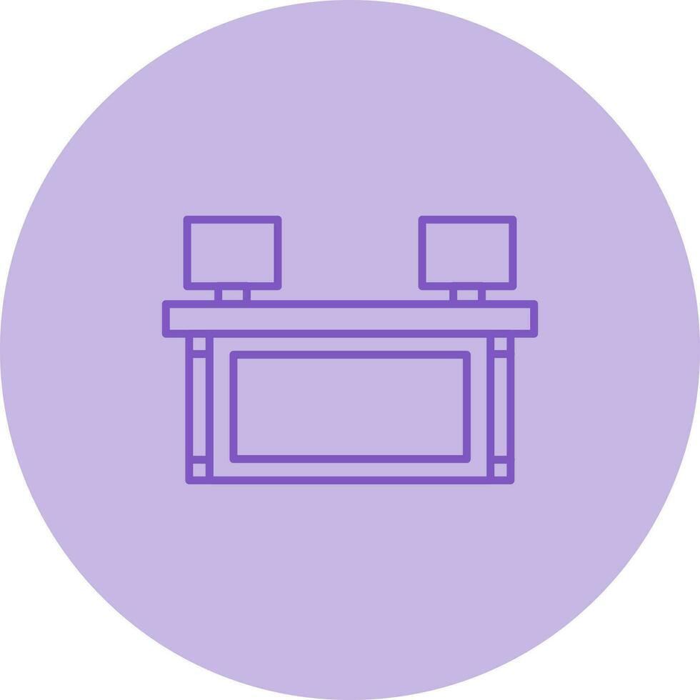 Reception Line Icon 24010311 Vector Art at Vecteezy