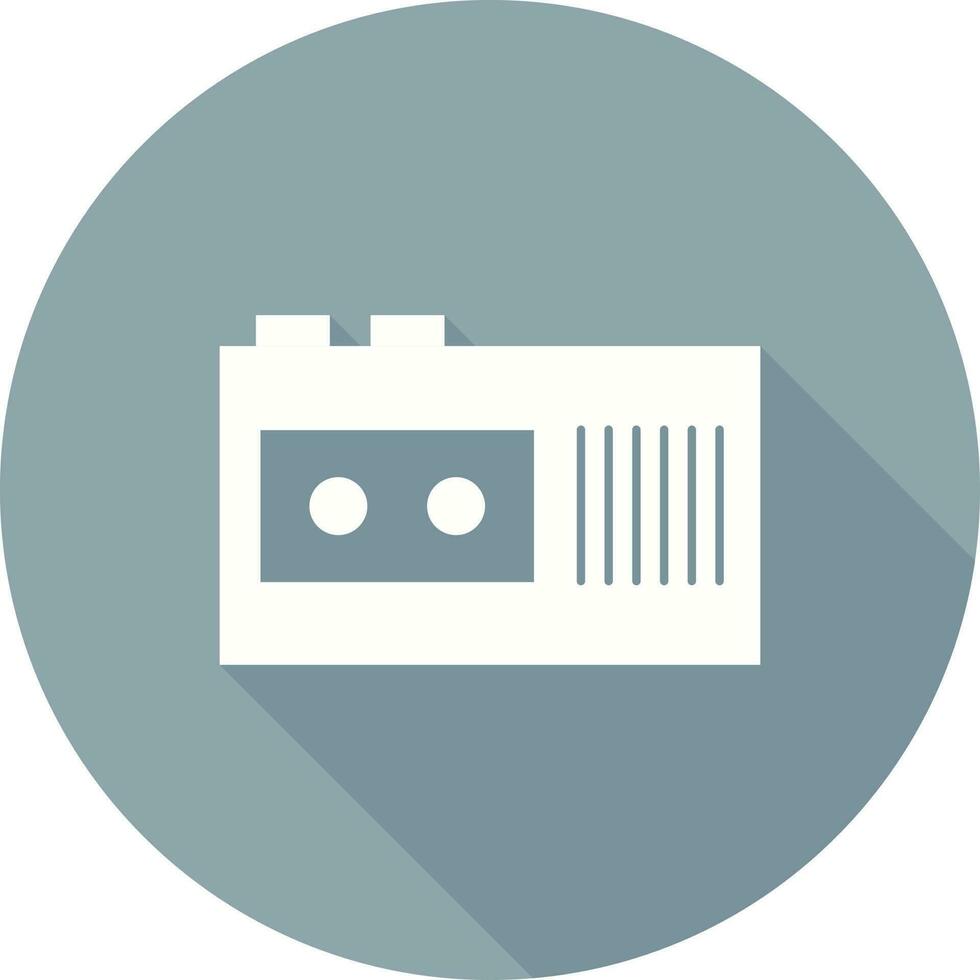 Tape Recorder Vector Icon