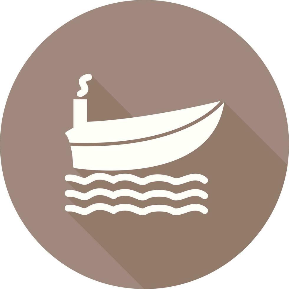 Steamship Vector Icon