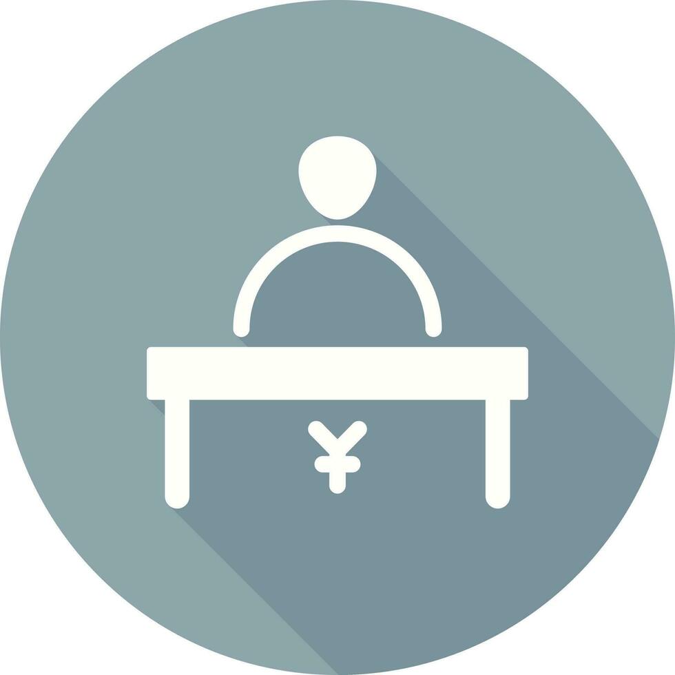 Cashier Vector Icon