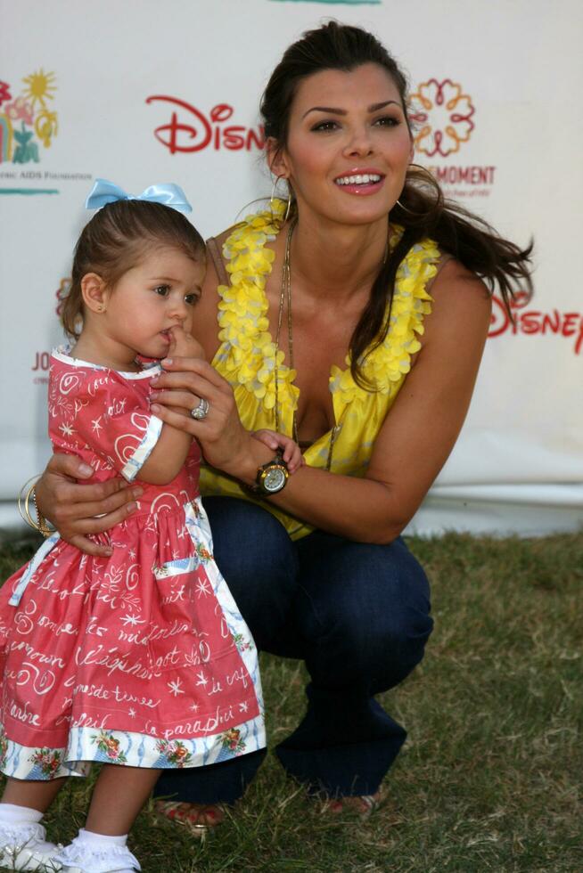 Ali Landry and Estela Monteverde arriving at A Time For Heroes Celebrity Carnival benefiting the Elizabeth Glaser Pediatrics AIDS Foundation at the Wadsworth Theater Grounds in Westwood , CA on June 7, 2009 photo