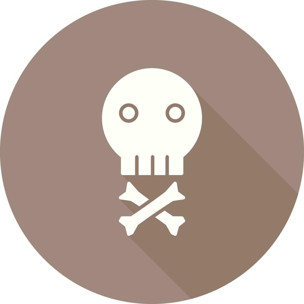 icono de vector de signo pirata