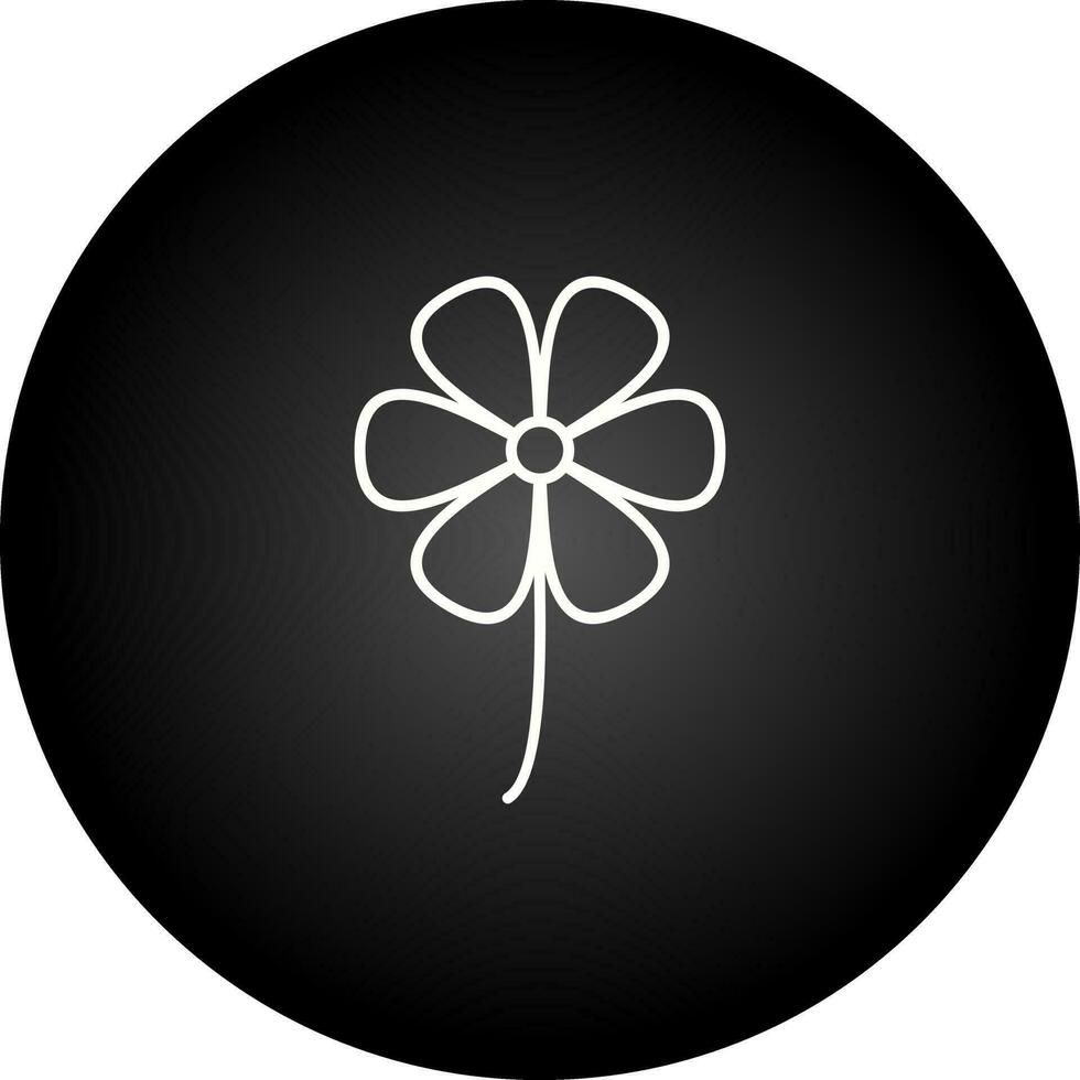 Flower Line Icon vector