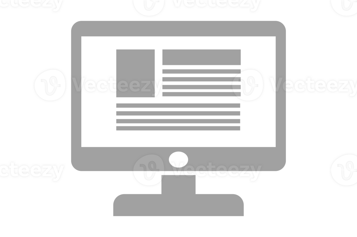 Business icon - Computer With transparent Background png