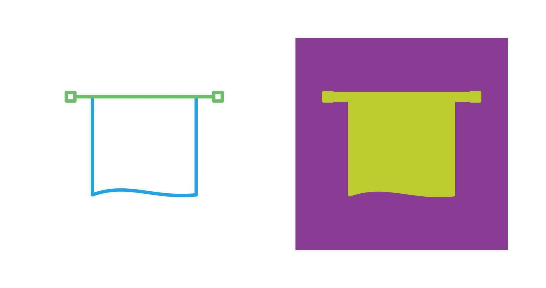 Towel Dryer Vector Icon