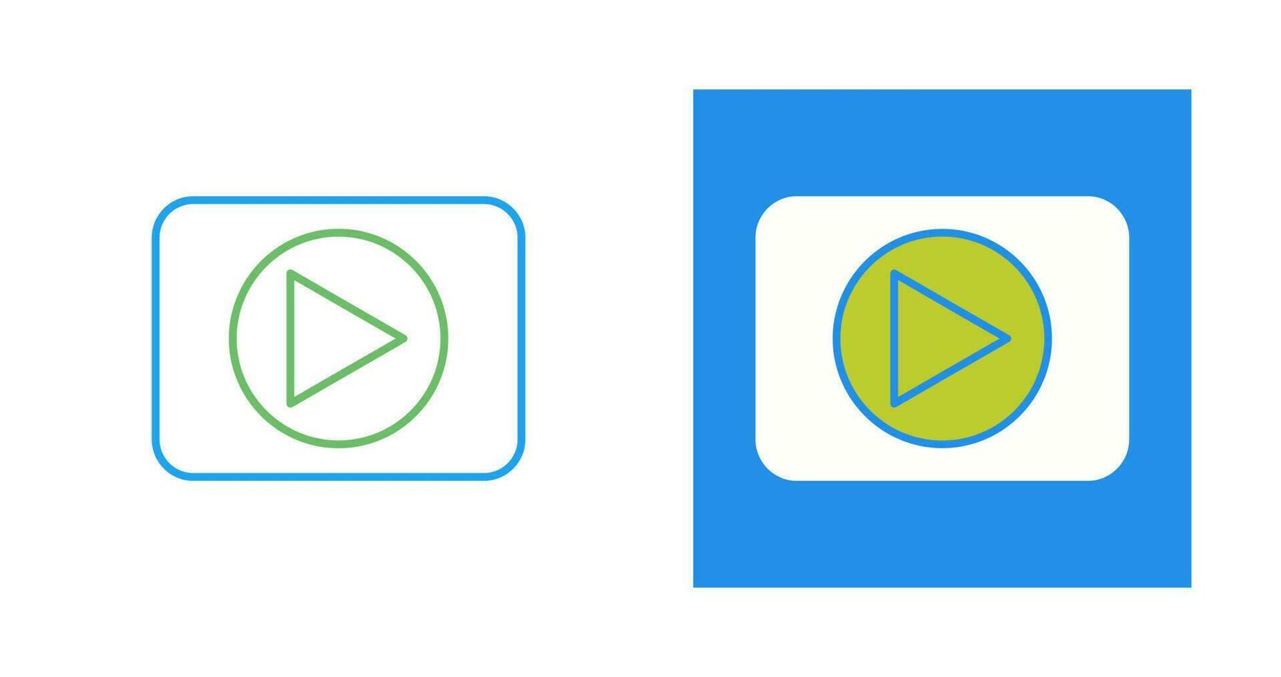 Play Button Vector Icon