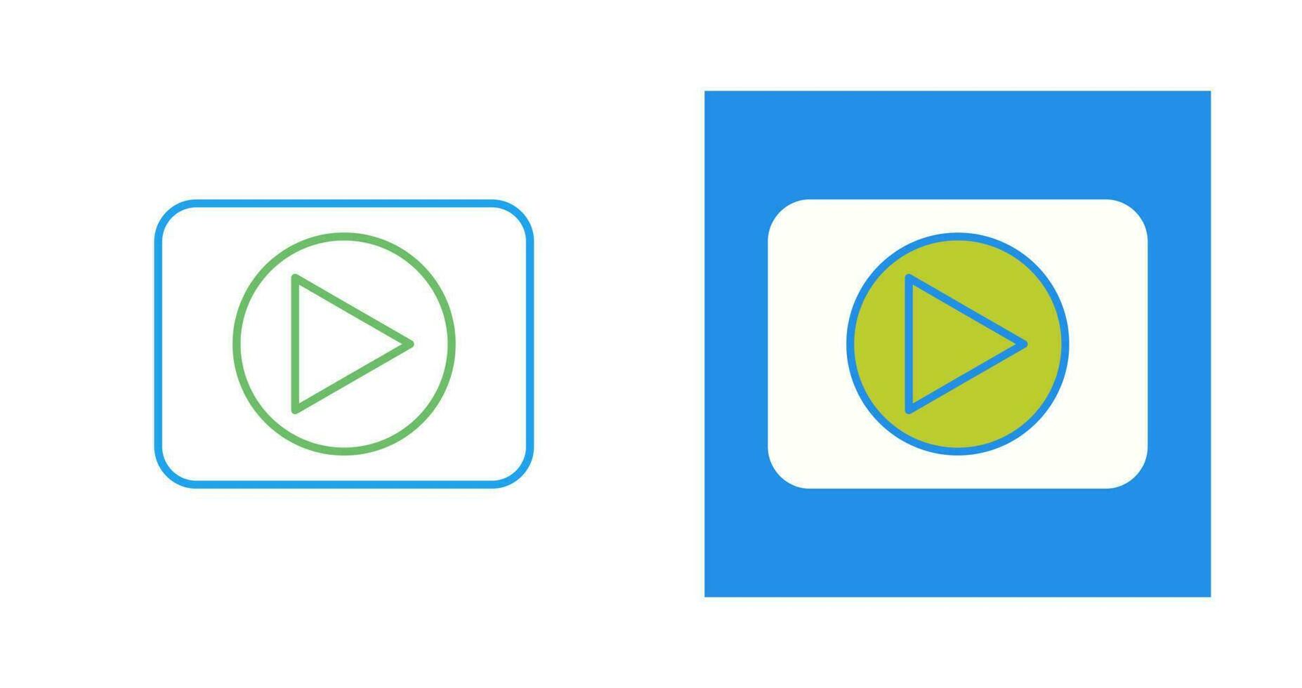 Play Button Vector Icon