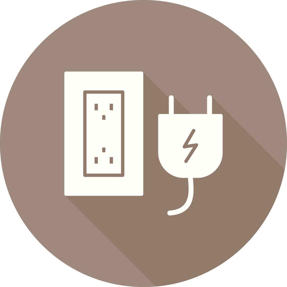 Plug and Socket Vector Icon