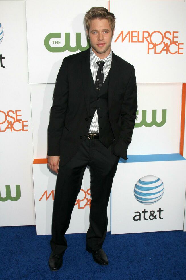 Shaun Sipos arriving at Melrose Place Premiere Party on Melrose Place in Los Angeles CA on August 22 2009 2009 Kathy Hutchins Hutchins Photo