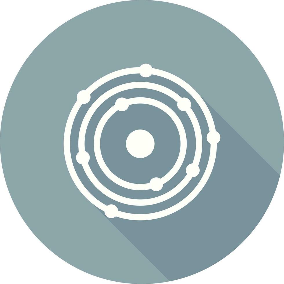 Atomic Structure Vector Icon