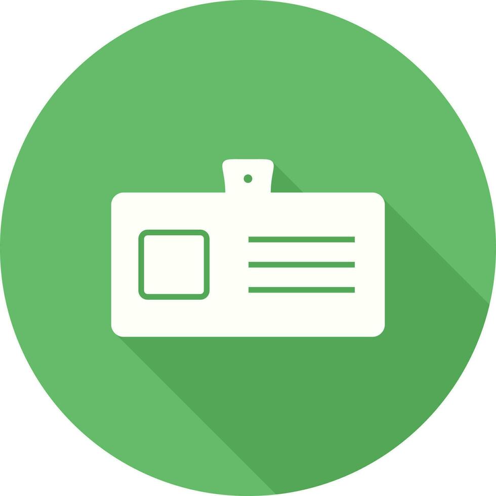 Identity Card Vector Icon