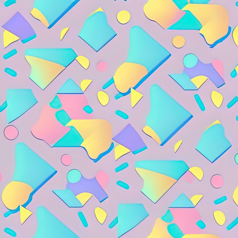 Y2K playful nostalgia abstract background photo