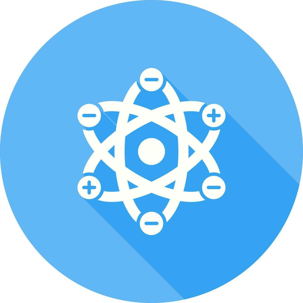 Atom Structure Vector Icon