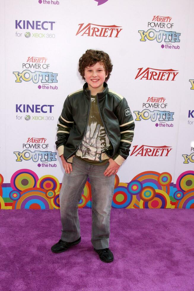 LOS ANGELES, OCT 24 - Nolan Gould arrives at the Variety Power of Youth Event 2010 at Paramount Studios on October 24, 2010 in Los Angeles, CA photo