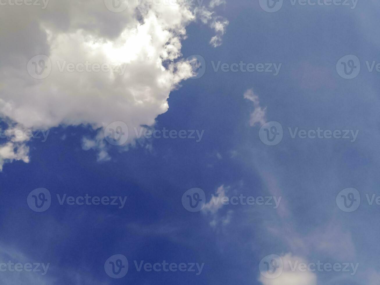 sky and White clouds photo