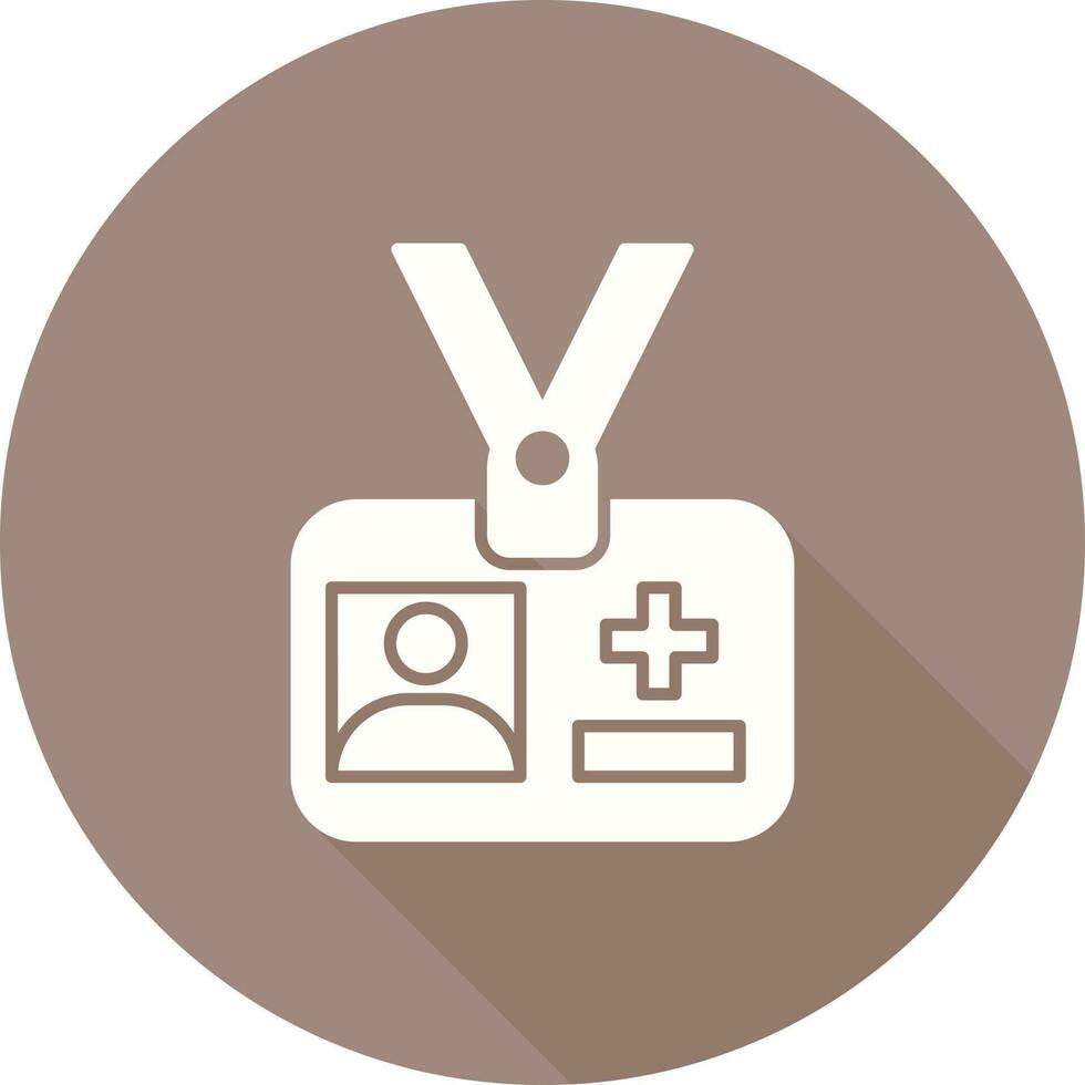 Medical Id Vector Icon