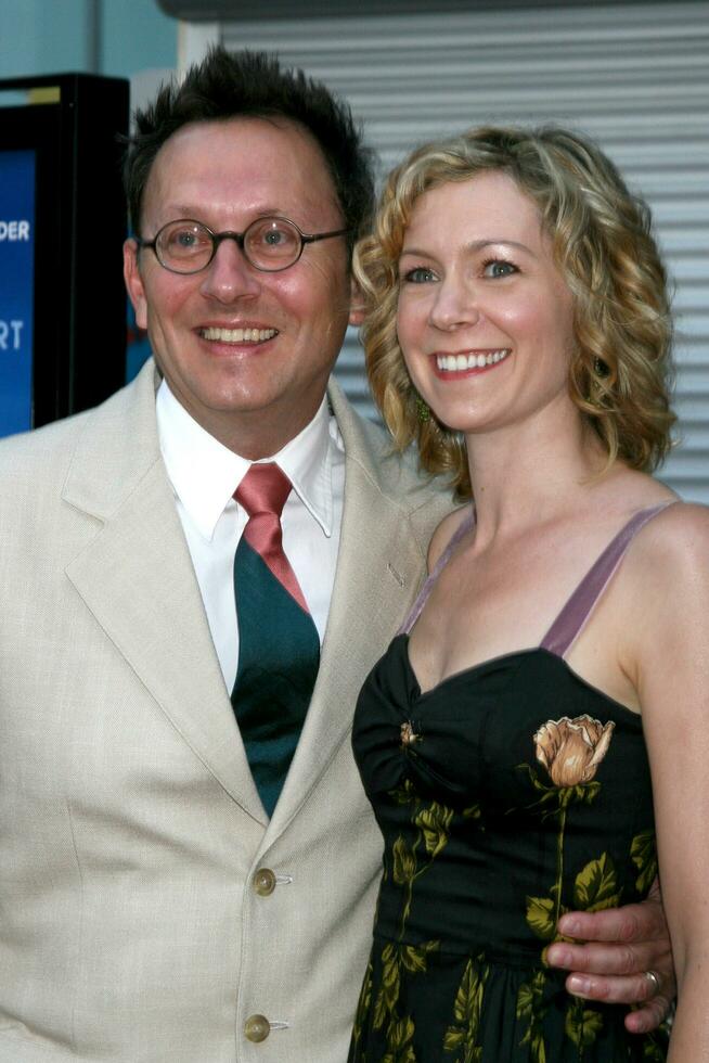 Michael Emerson  Carrie Preston arriving at the Towelhead Premiere at the ArcLight Theaters in r Los Angeles CA on September 3 2008 2008 Kathy Hutchins Hutchins Photo