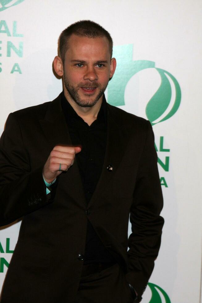 Dominic Monaghan arriving at the Global Green USAs 6th Annual PreOscar