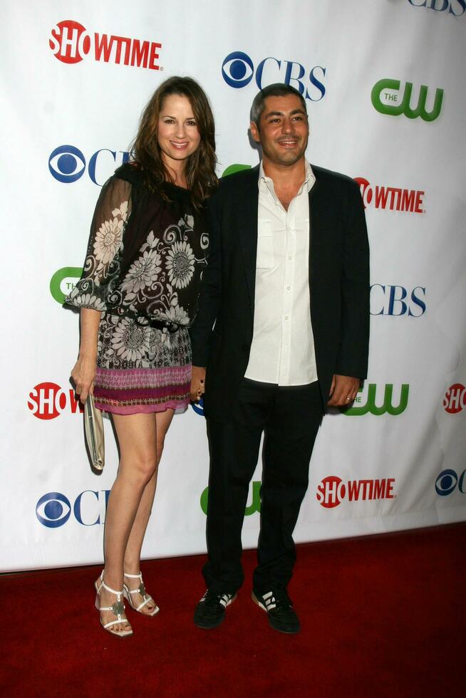 paula Marshall danny nucci llegando a el cbs tca verano 08 fiesta a bulevar 3 en los angeles California en julio 18 2008 2008 kathy hutchins hutchins foto