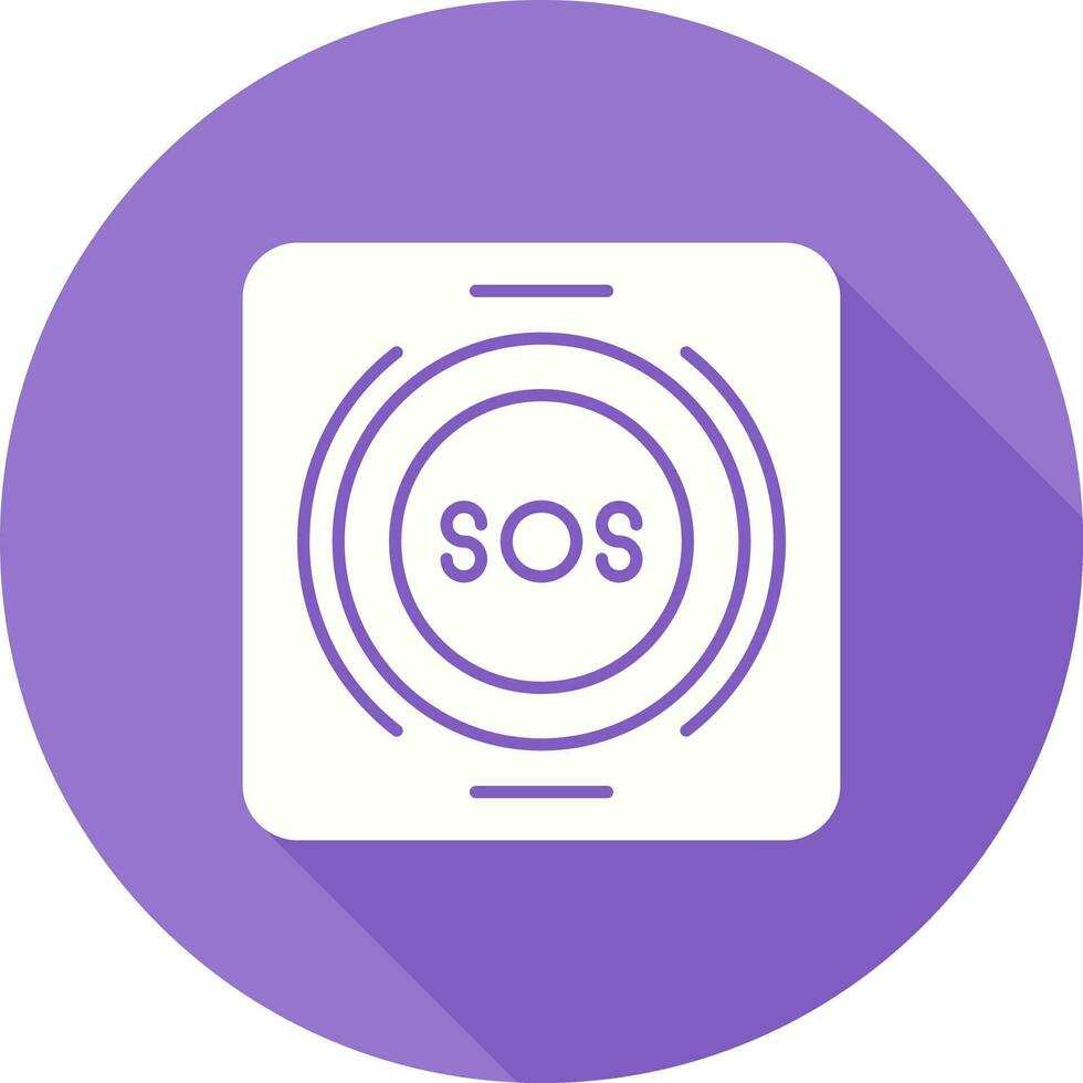 Emergency Button Vector Icon