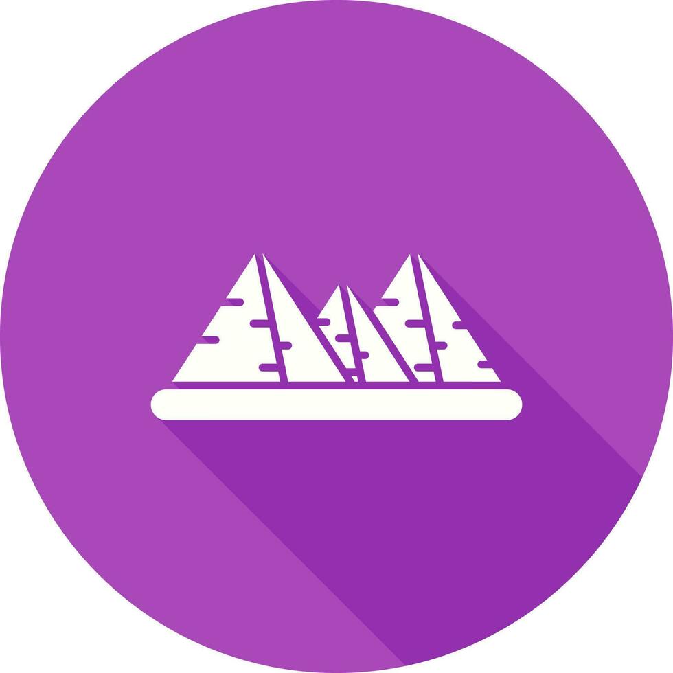 Pyramid Vector Icon