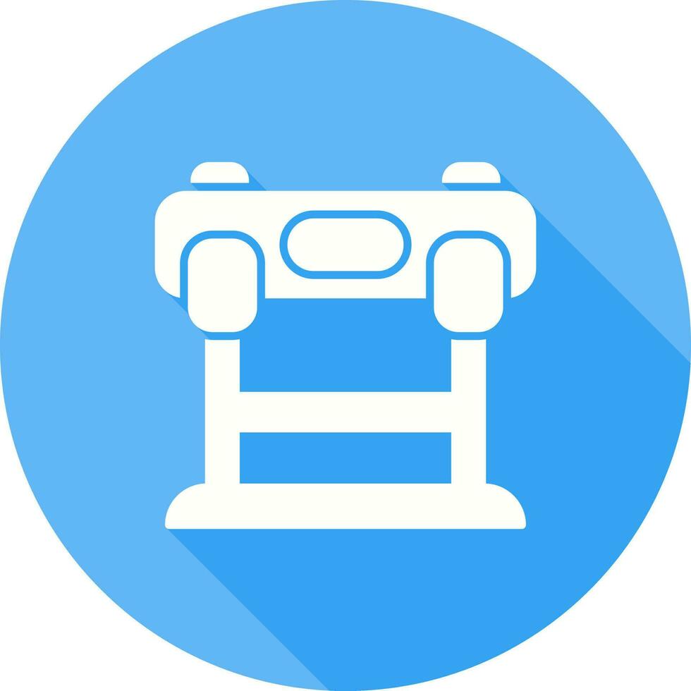 Hurdles Race Vector Icon