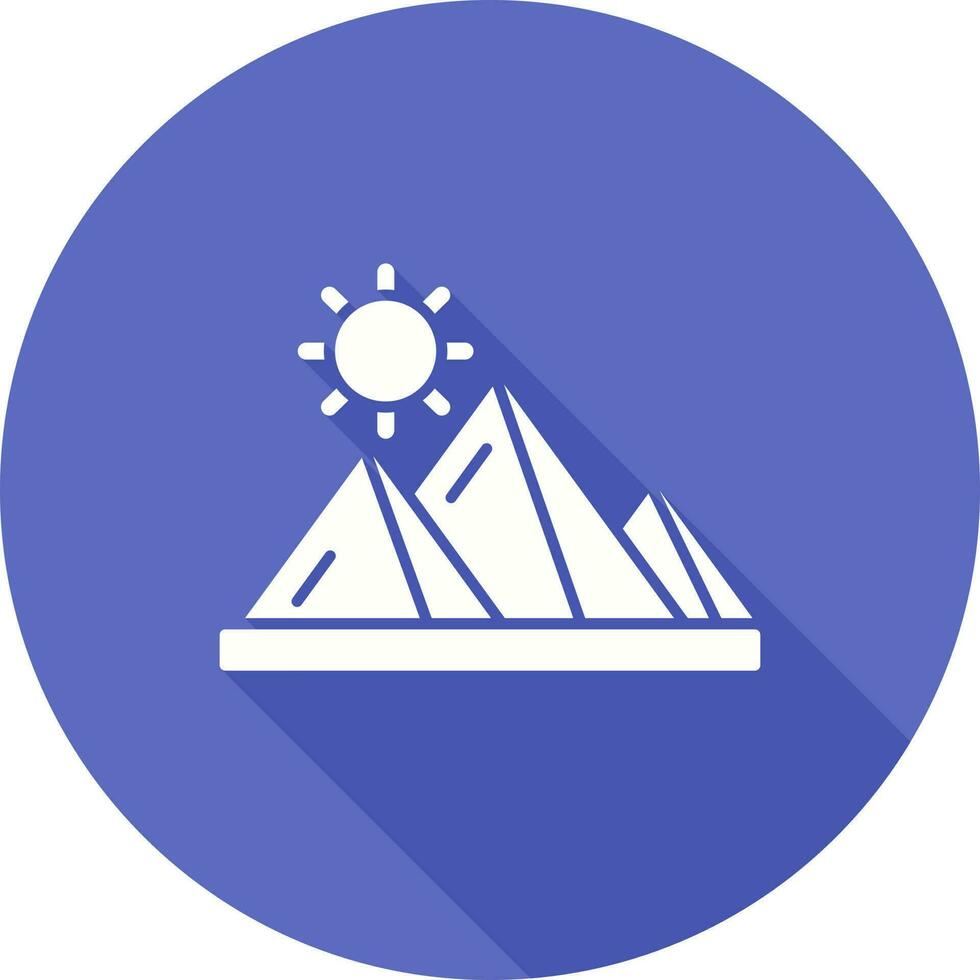 Pyramid Vector Icon