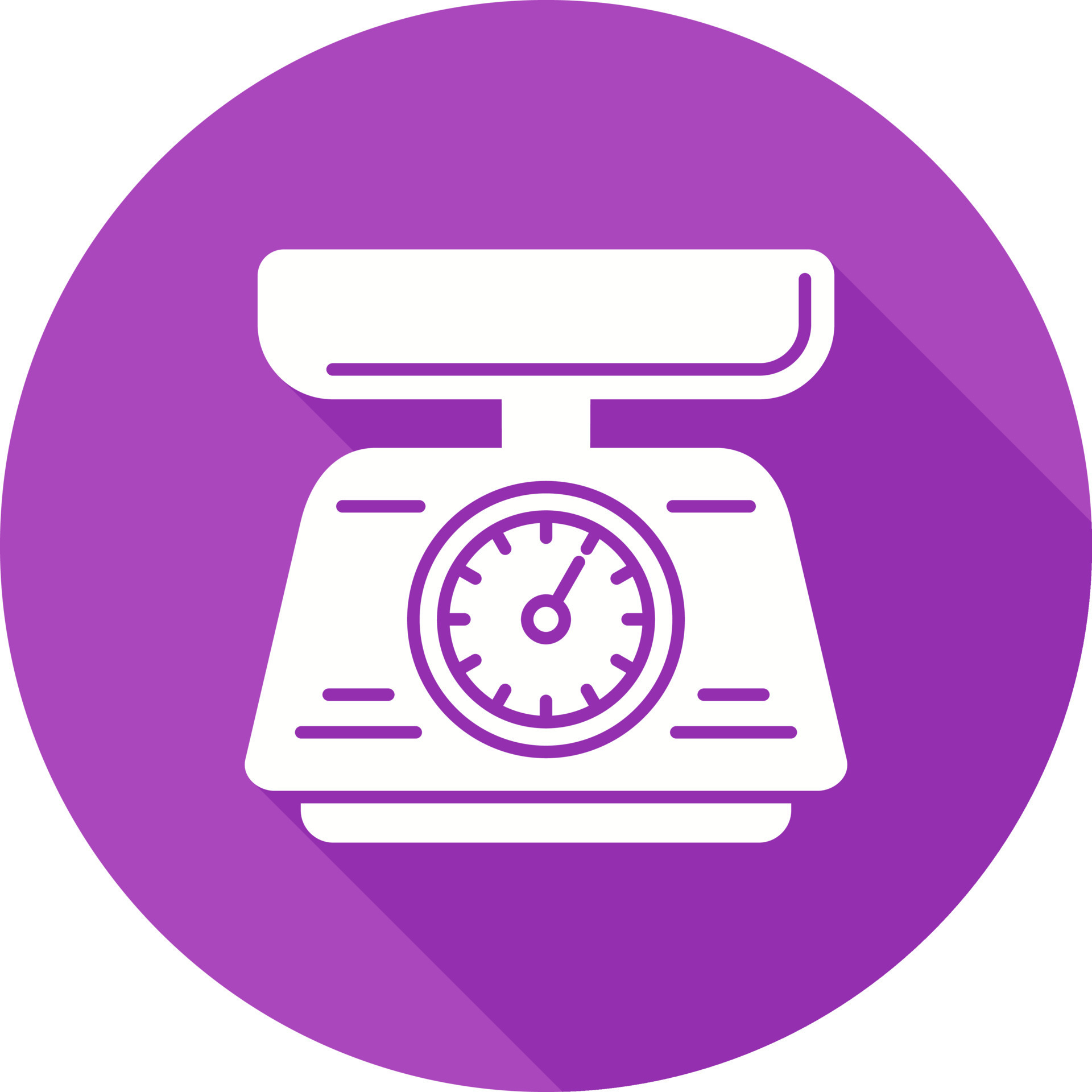 Weight Scale Vector Icon 24013761 Vector Art at Vecteezy