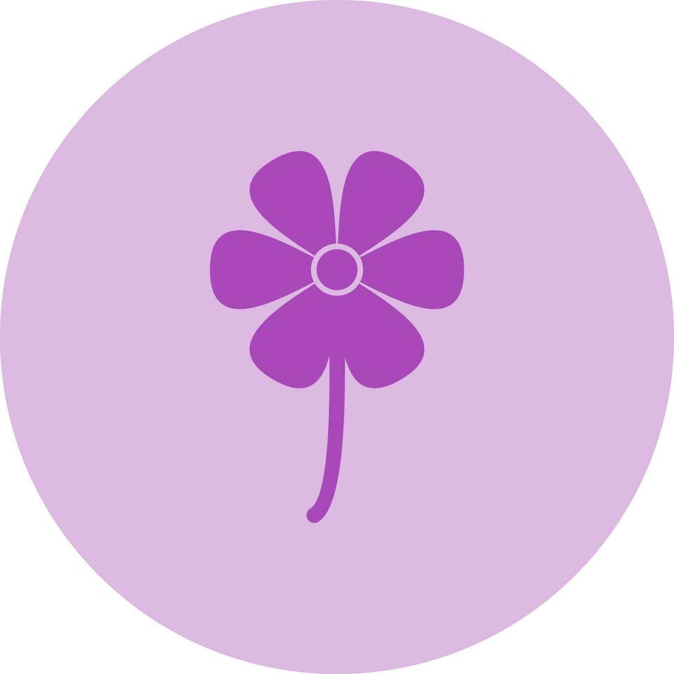 flower Glyph Icon vector