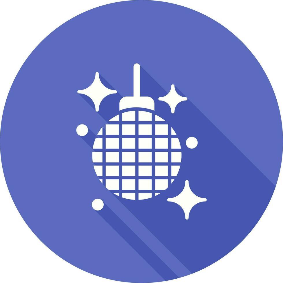 icono de vector de bola de discoteca