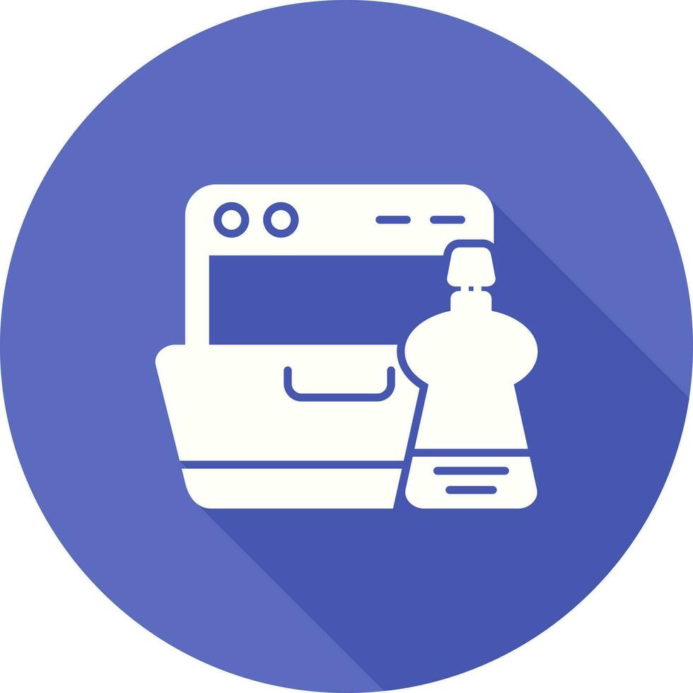 Washing Dishes Vector Icon