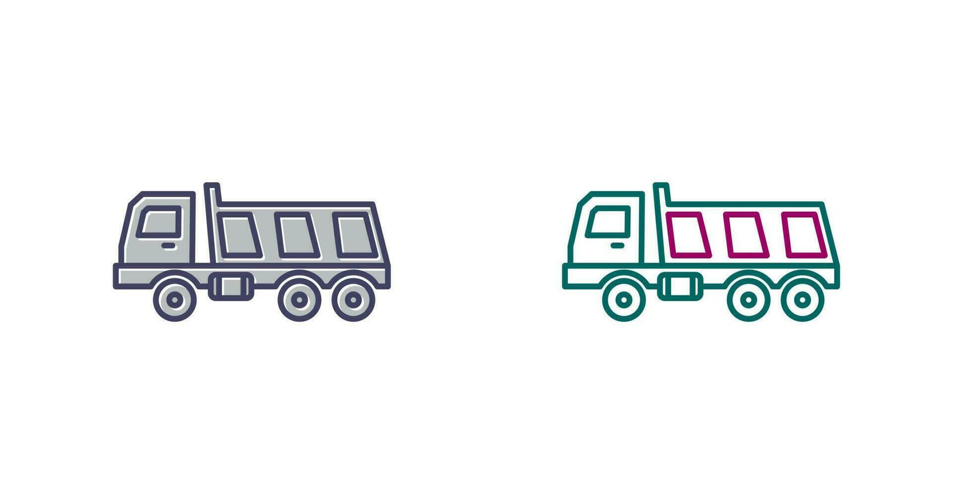 Truck Vector icon