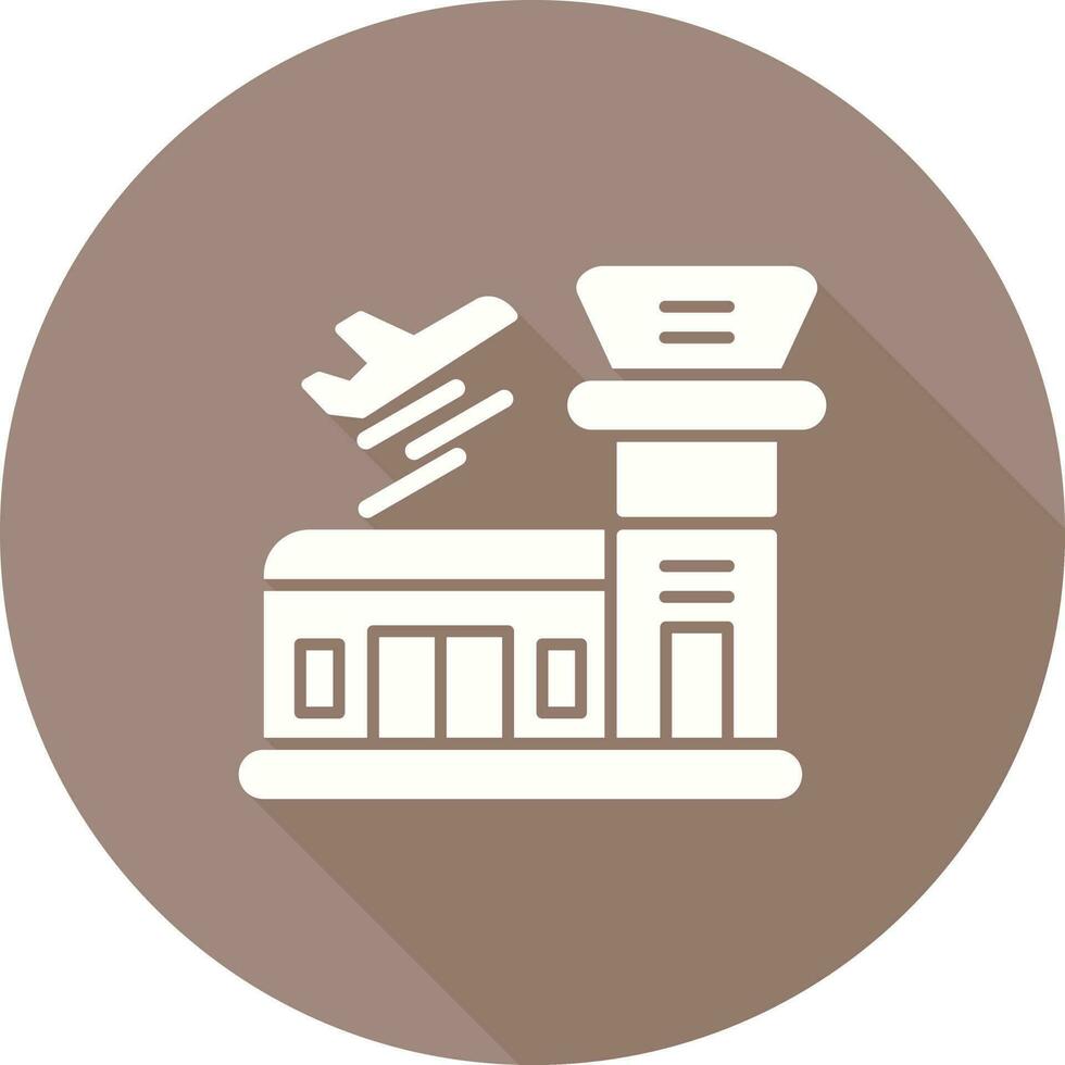 icono de vector de aeropuerto