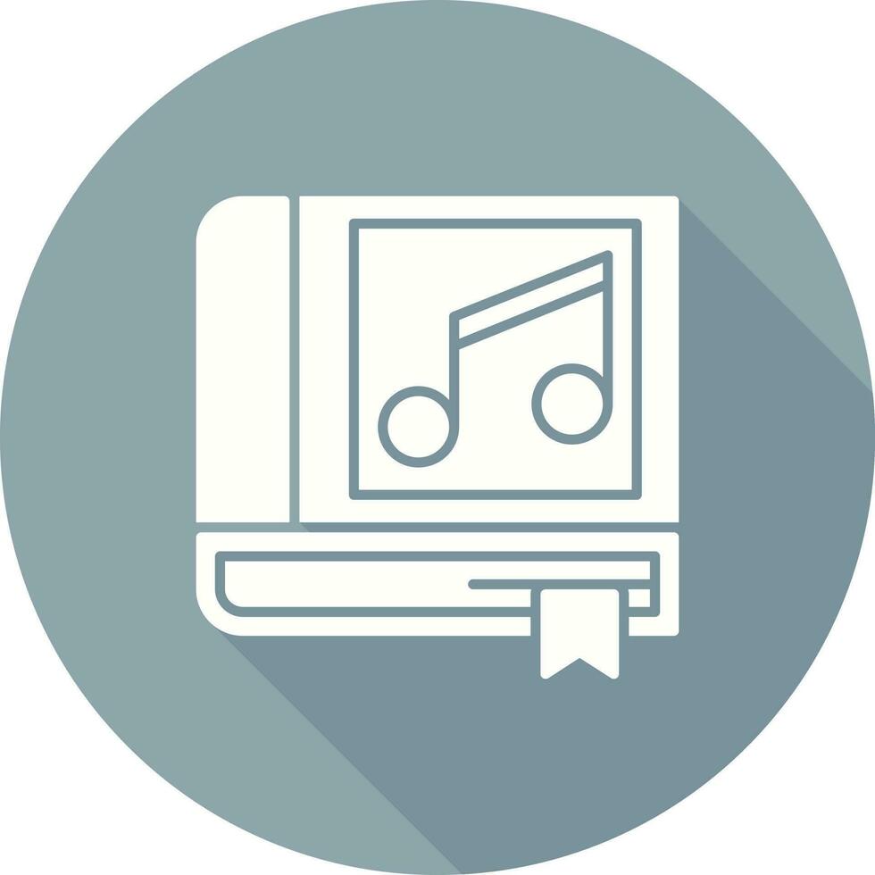 Music Book Vector Icon