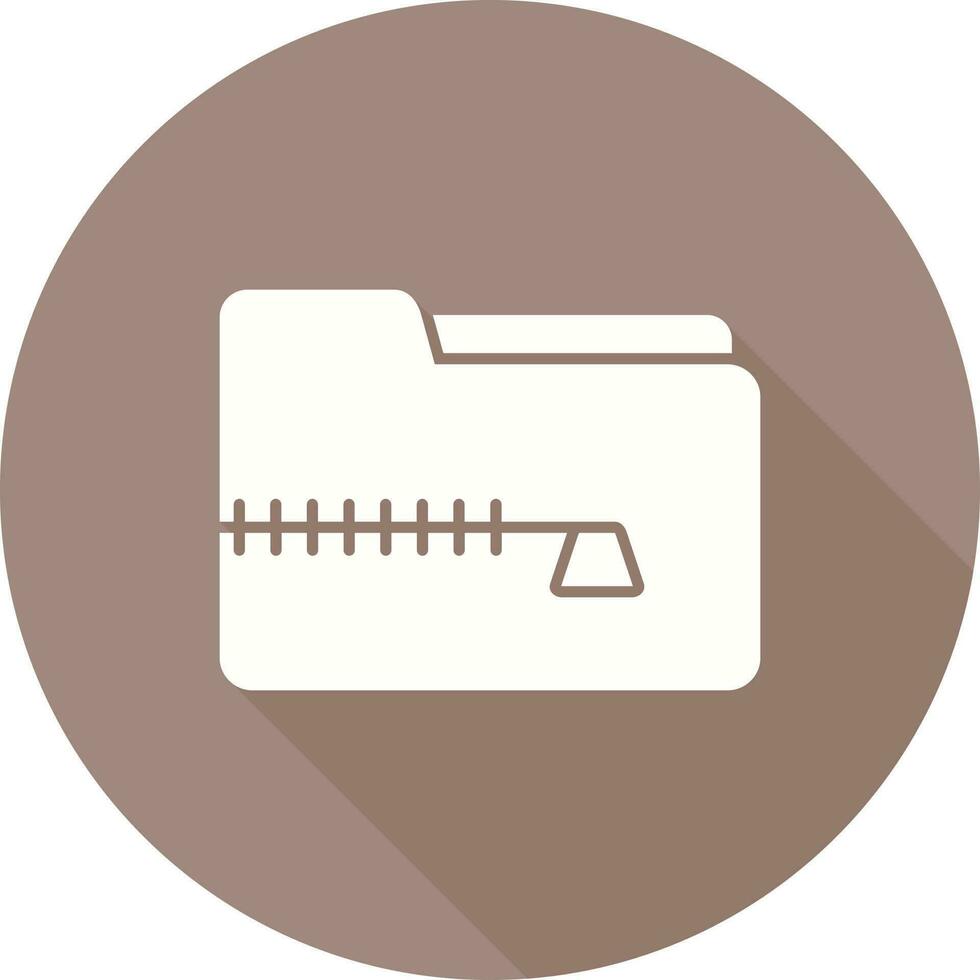 Zip File Vector Icon