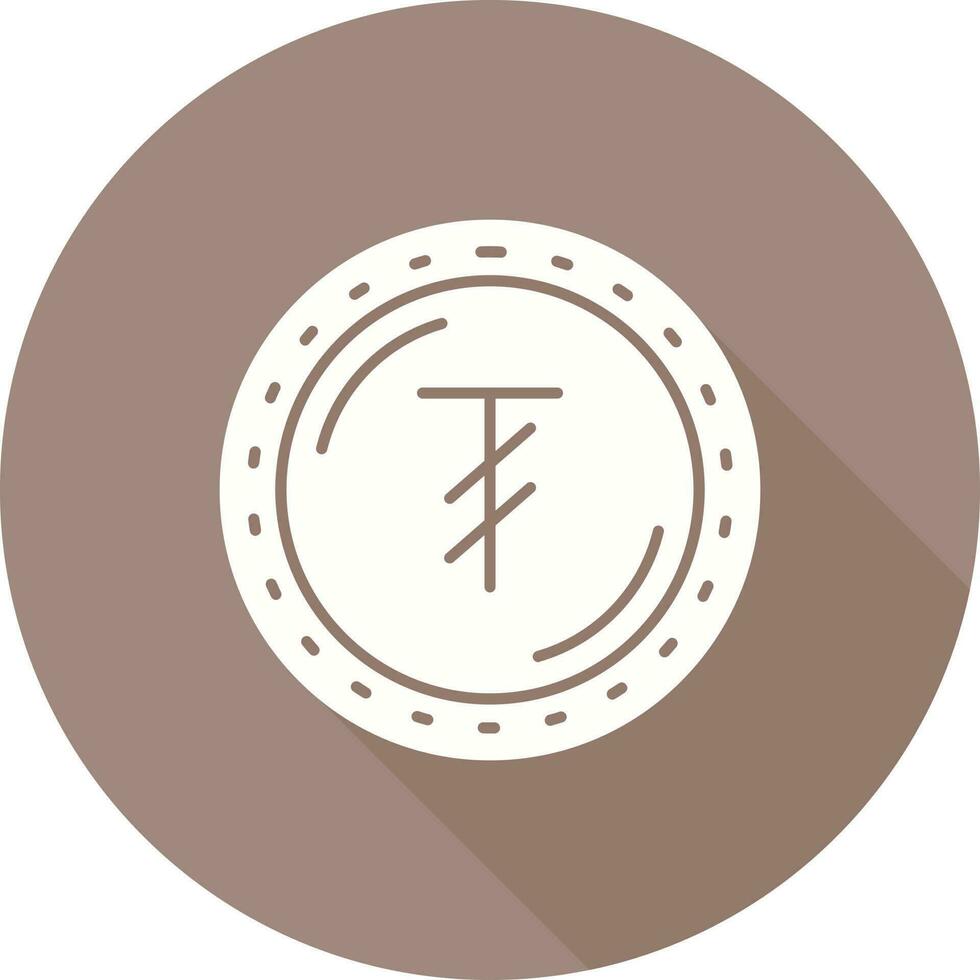 icono de vector de moneda tugrik