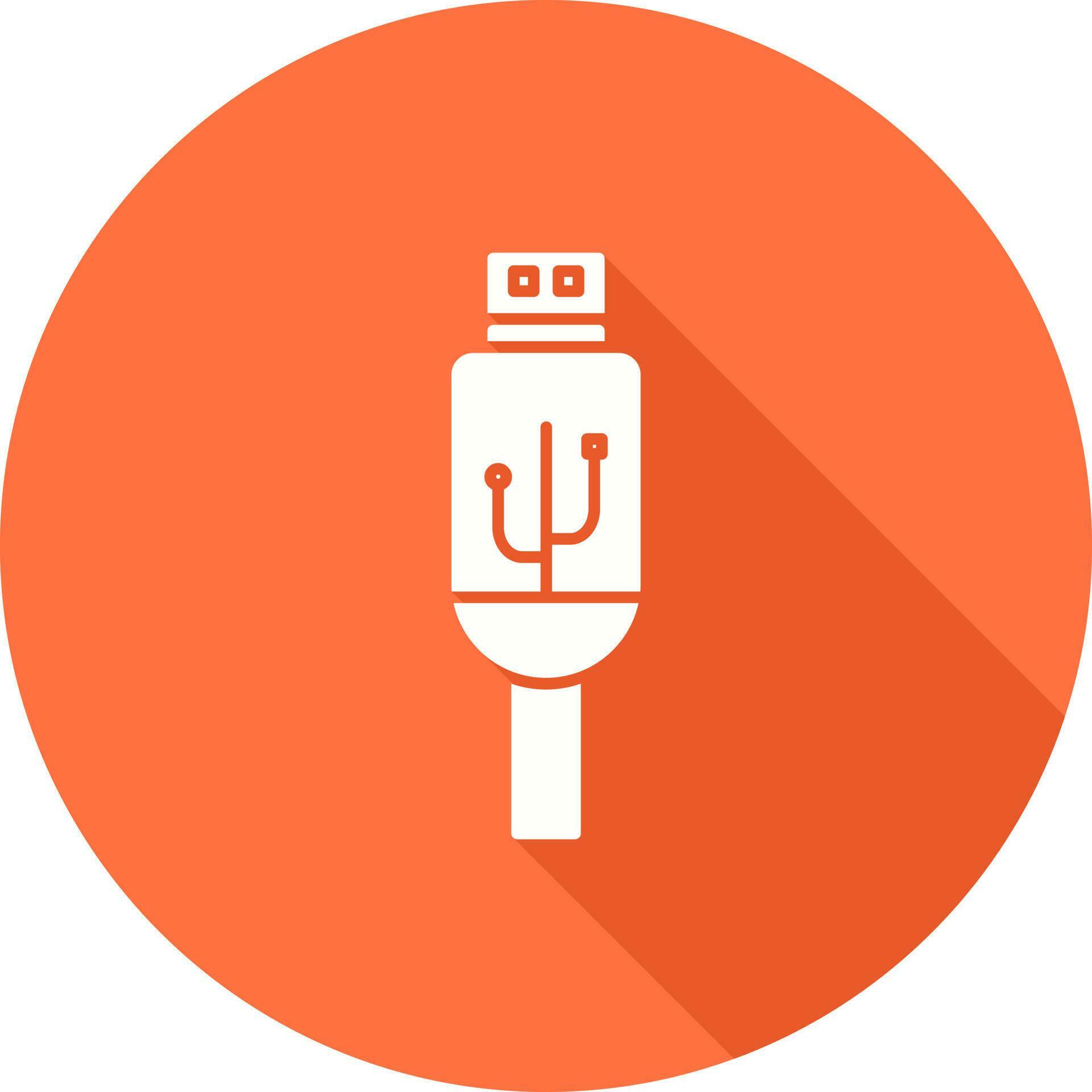 Usb Cable Vector Icon 24015656 Vector Art at Vecteezy