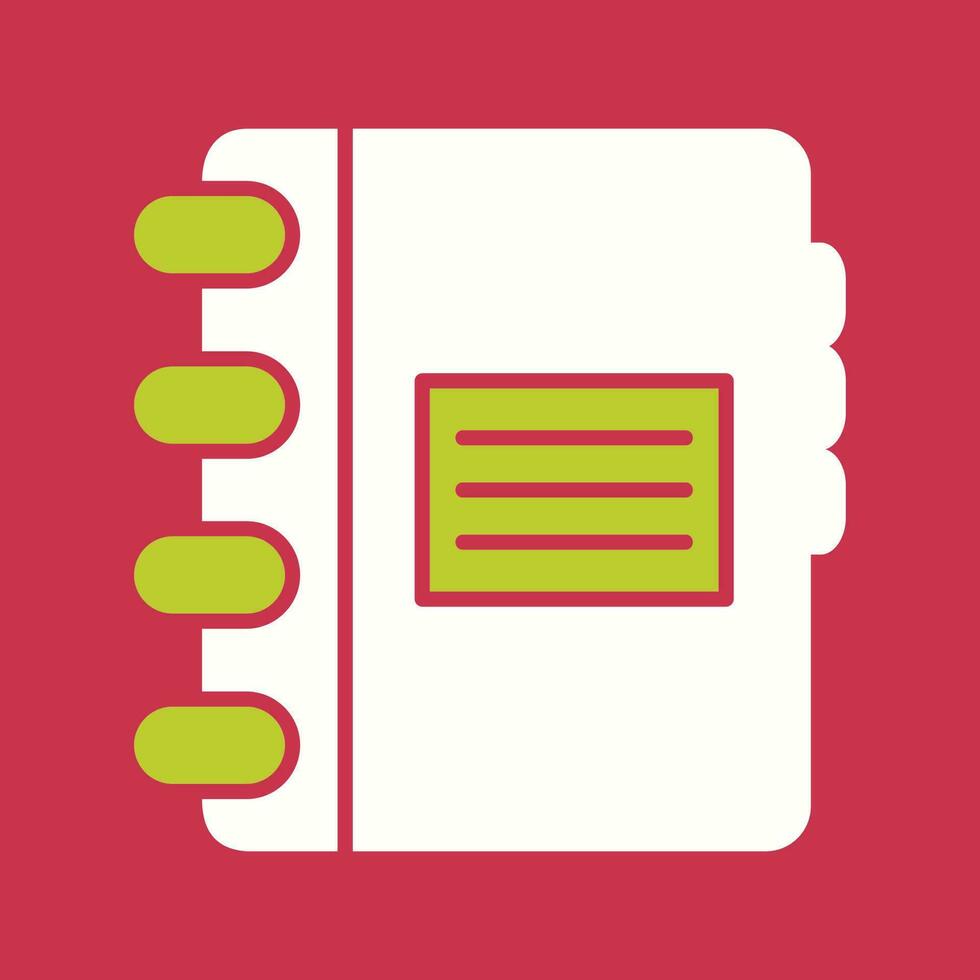 Notebook Vector Icon