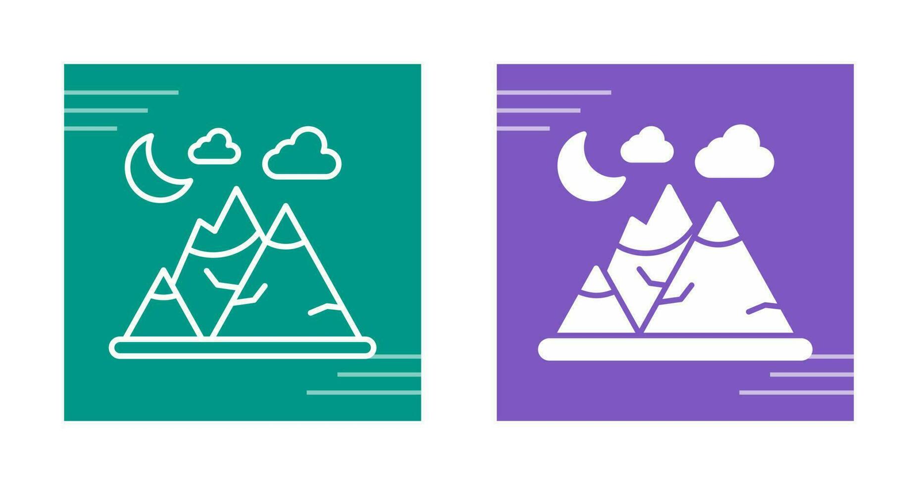 Mountain Vector icon