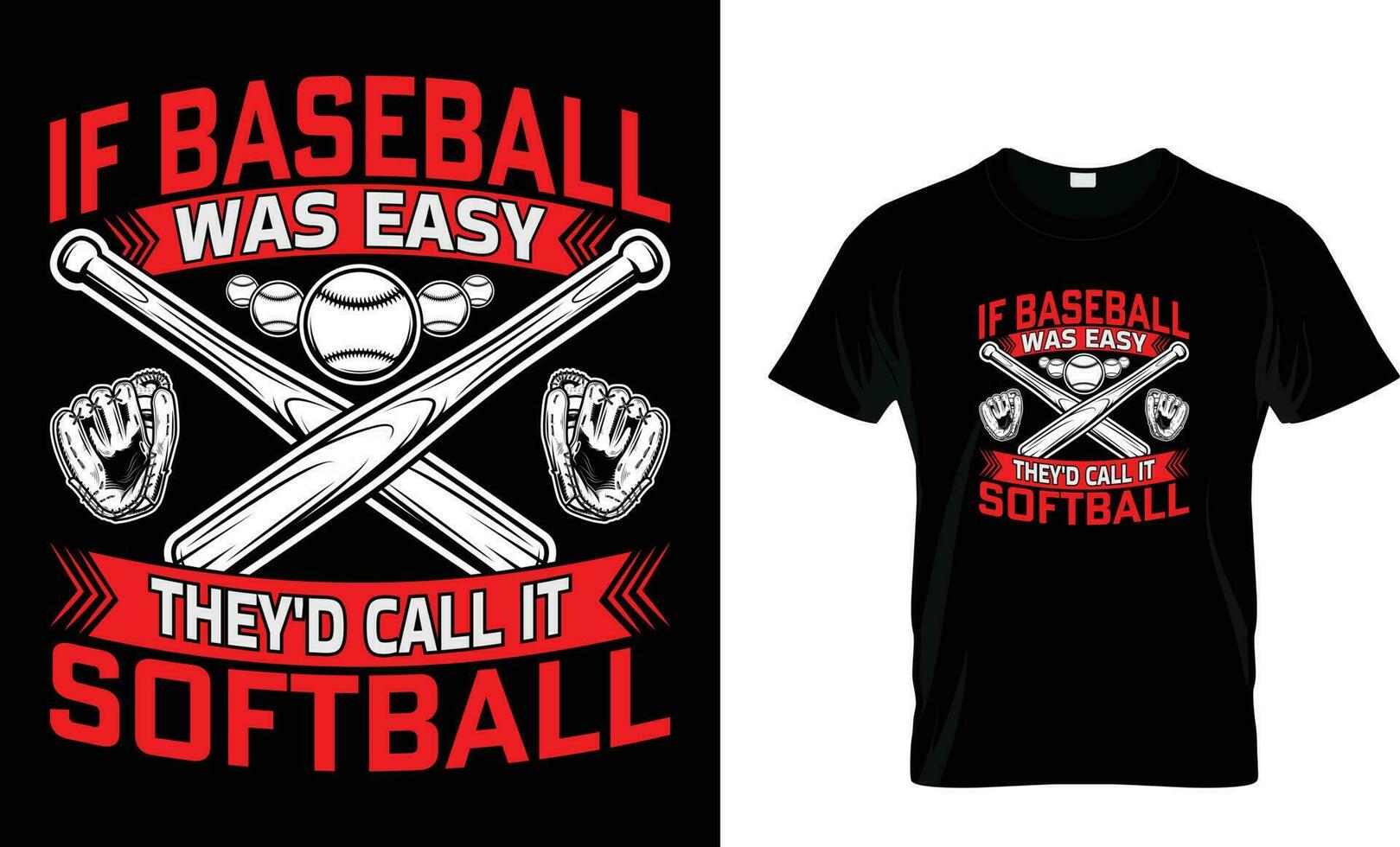 Custom baseball design. softball design,trendy design vector